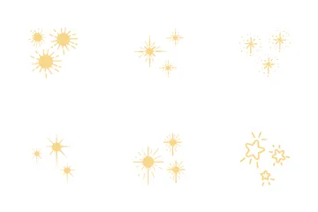 Sparkling Star Icon Pack