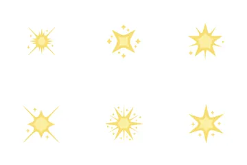 Sparkling Stars Icon Pack