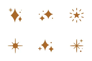 Sparkling Stars Icon Pack