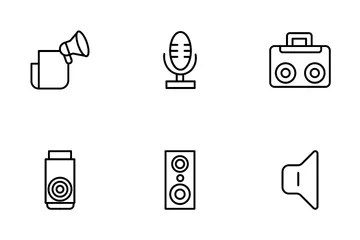 Speaker Icon Pack