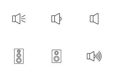 Speaker Icon Pack