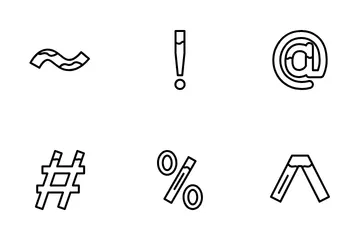 Special Character Symbol Icon Pack