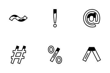 Special Character Symbol Icon Pack