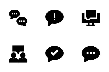 Speech Bubble Icon Pack