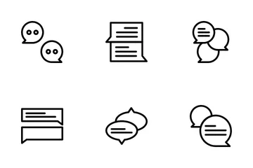 Speech Bubble Icon Pack