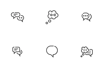 Speech Bubble Icon Pack