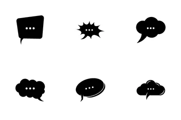 Speech Bubbles Icon Pack