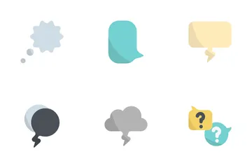 Speech Bubbles Icon Pack