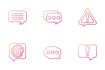 Speech Bubbles Icon Pack