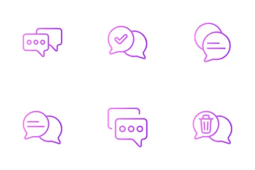 Speech Bubbles Icon Pack