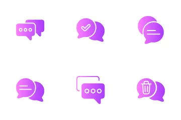 Speech Bubbles Icon Pack