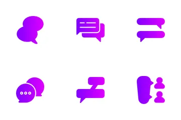 Speech Bubbles Icon Pack