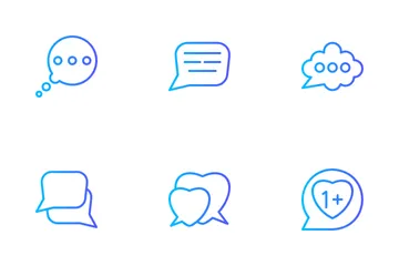 Speech Bubbles Icon Pack