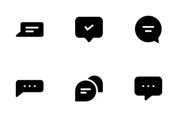 Speech Bubbles Icon Pack