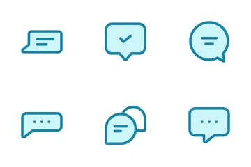 Speech Bubbles Icon Pack