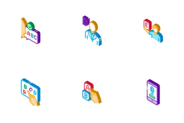 Speech Therapist Help Icon Pack