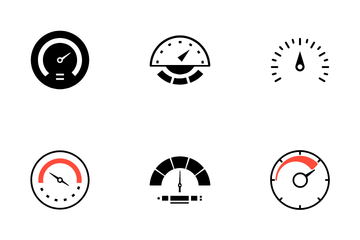 Speed Meter Icon Pack