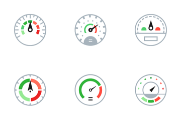 Speed Meter Icon Pack