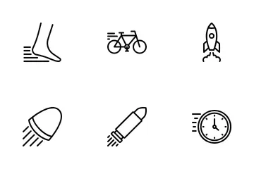 Speed Related Icon Pack