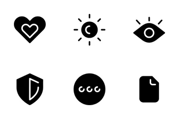 Sperren - Datei und anderes suchen Icon Pack