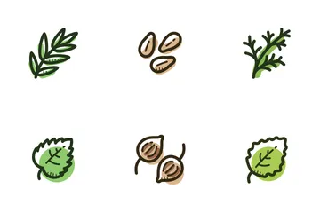 Spices Colored Icon Pack
