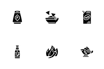 Spicy Dish Flavor Food Icon Pack