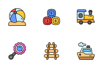 Spielzeuge Symbolpack
