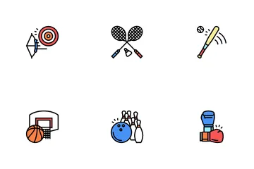 Sport Active Competitive Game Icon Pack