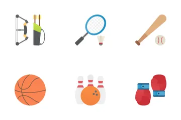 Sport Equipment 1 Icon Pack