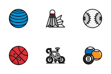 Sport Equipment Icon Pack