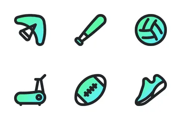 Sport Equipment Icon Pack