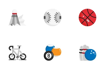 Sport Equipment Icon Pack