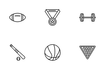 Sport Equipment Icon Pack