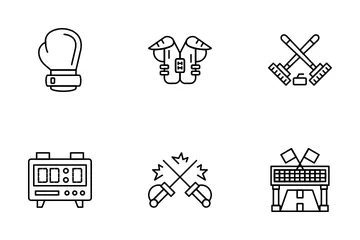 Sport Equipment Icon Pack