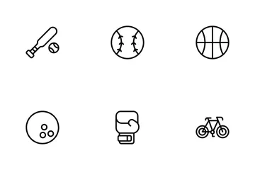 Sport Equipment Icon Pack