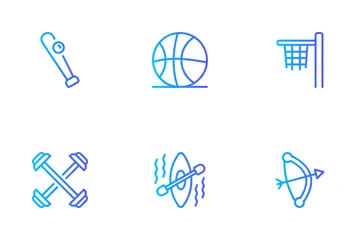 Sport Equipment Icon Pack