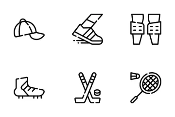 Sport Equipment Icon Pack