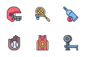 Sport Equipment Icon Pack