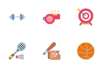 Sport Equipment Icon Pack