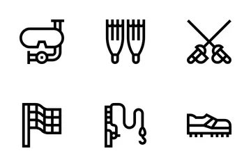 Sport Equipment Icon Pack