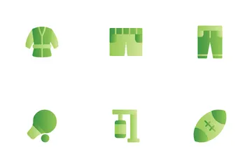 Sport Equipment Icon Pack