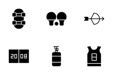 Sport Equipment Icon Pack