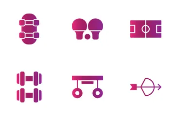 Sport Equipment Icon Pack