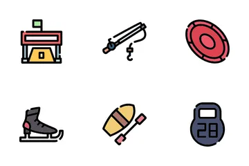 Sport Equipment Icon Pack