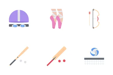 Sport Equipment Icon Pack