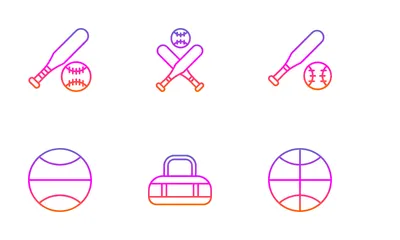 Sport Equipment Icon Pack