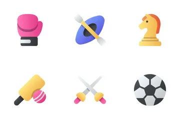 Sport Equipments Icon Pack