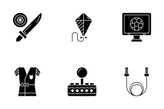 Sport Glyphs Icons