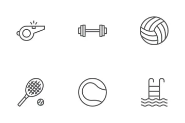 Sport Line Icon Pack