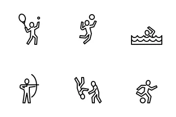 Sport Pictogram Icon Pack